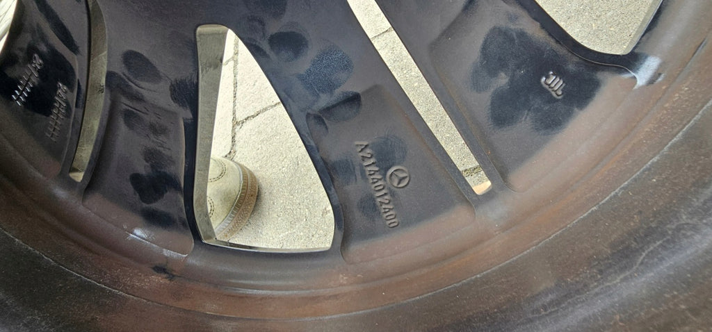 1x Alufelge 19 Zoll 9.5" 5x112 51ET Glanz A2144012400 Mercedes-Benz Rim Wheel FEL2833511081dh