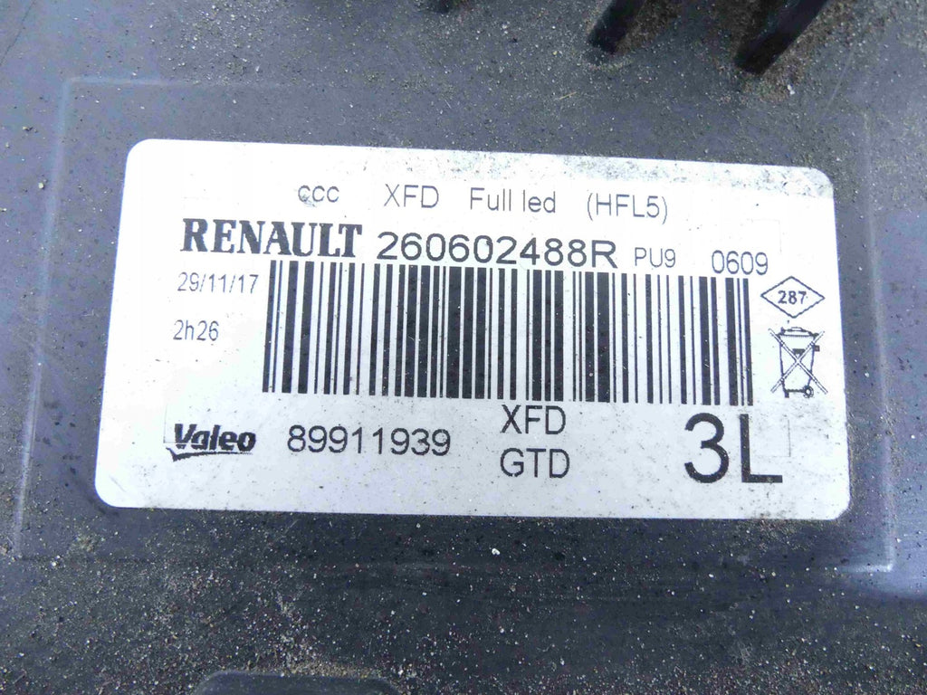 Frontscheinwerfer Renault Talisman LED Links Scheinwerfer Headlight