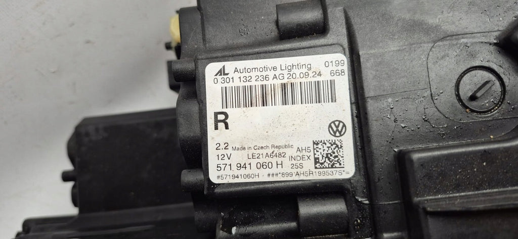 Frontscheinwerfer VW Tiguan 571941060H Full LED Rechts Scheinwerfer Headlight