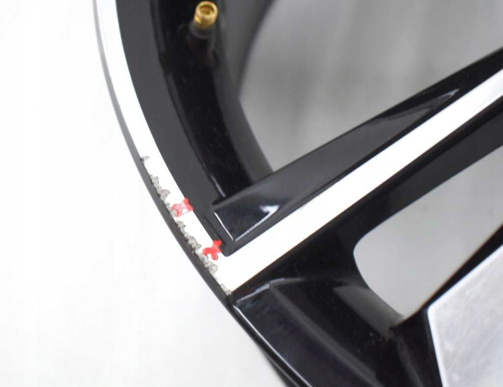 1x Alufelge 18 Zoll 7.0" 5x100 51ET Glanz Schwarz 6VA601025AD Skoda Fabia Iv FEL4525771996lh