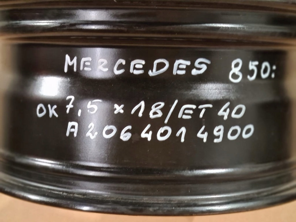 1x Alufelge 18 Zoll 7.5" 5x112 40ET A2064014900 Mercedes-Benz Rim Wheel FEL2581667264ce