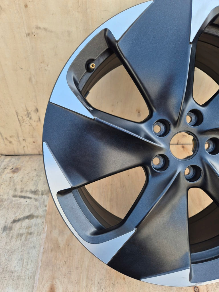 1x Alufelge 19 Zoll 7.5" 5x112 50ET Glanz Schwarz 10E601025J Seat I Rim Wheel FEL7435798899db