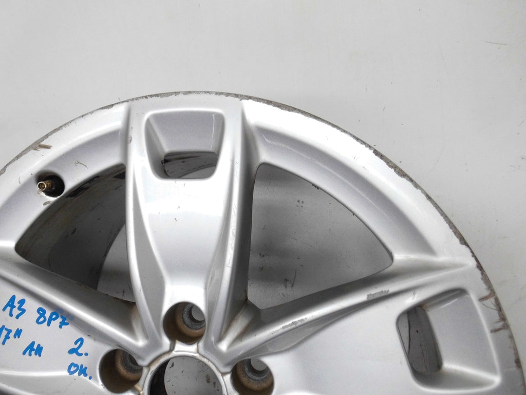 1x Alufelge 17 Zoll 7.5" 5x112 56ET 8P0601025BL Audi A3 Rim Wheel