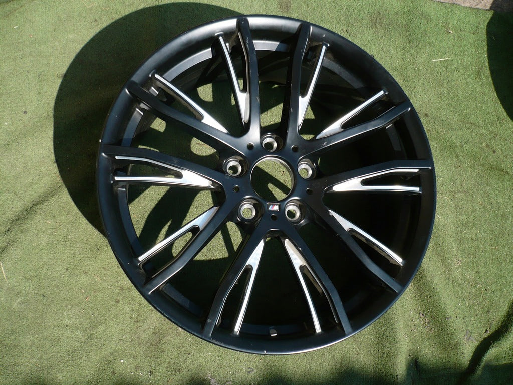 1x Alufelge 19 Zoll 7.5" 5x120 45ET Matt Schwarz 6862772 BMW 1 F21 F20 Rim Wheel FEL4074303359vb