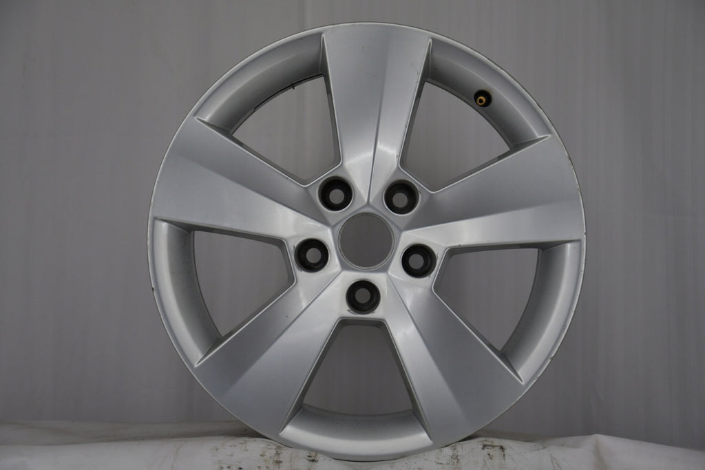 1x Alufelge 16 Zoll 6.5" 5x112 41ET Glanz Silber 3V0601025 Skoda I Rim Wheel FEL9410905628cp