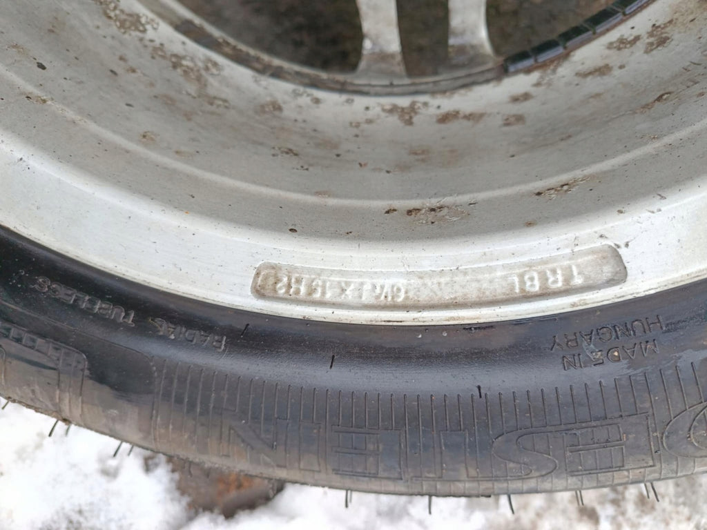 1x Alufelge 15 Zoll 6.5" 5x108 KBA47297 Rim Wheel FEL7649109566xn