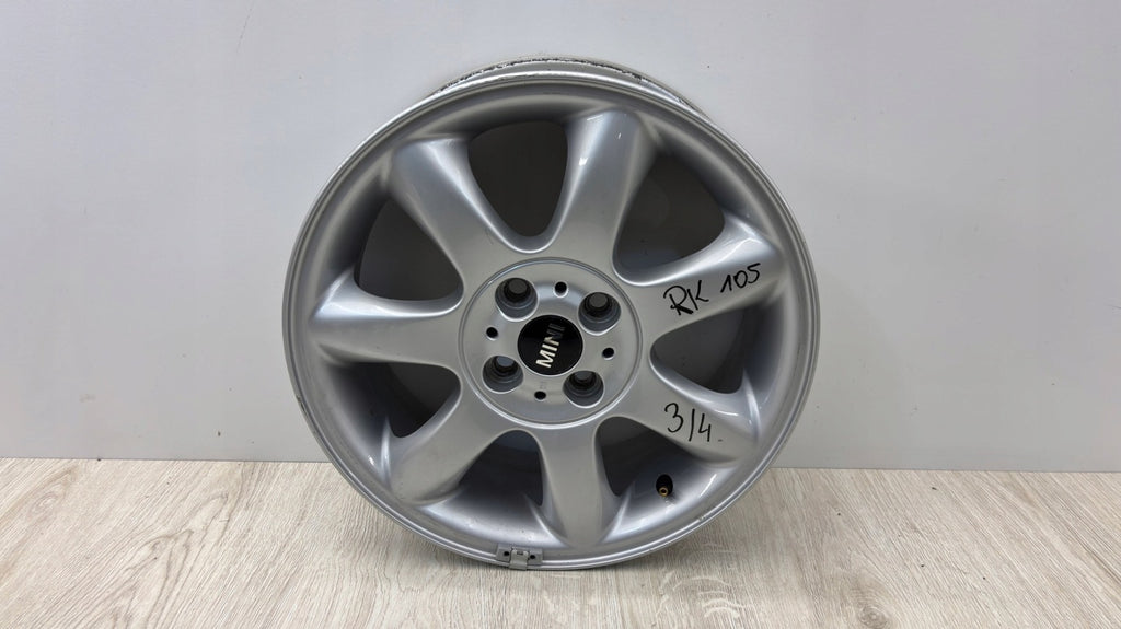 1x Alufelge 16 Zoll 6.5" 4x100 48ET 6775684 Mini R55 R56 R52 R50 R53 Rim Wheel FEL1483935453ci