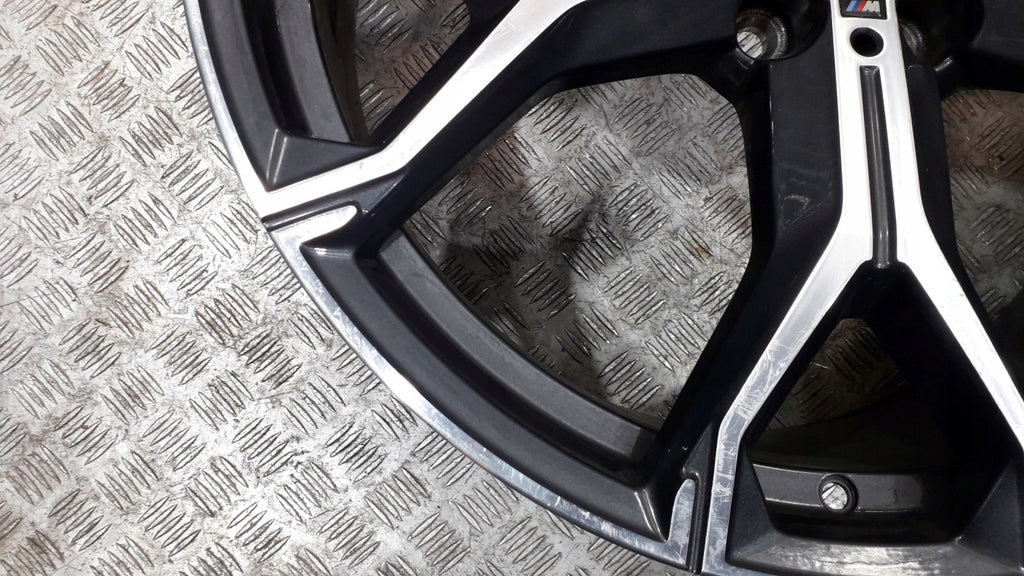 1x Alufelge 21 Zoll 9.5" 5x112 37ET Glanz Graphit 8071998 BMW G05 G06 Mg FEL5288762188kp