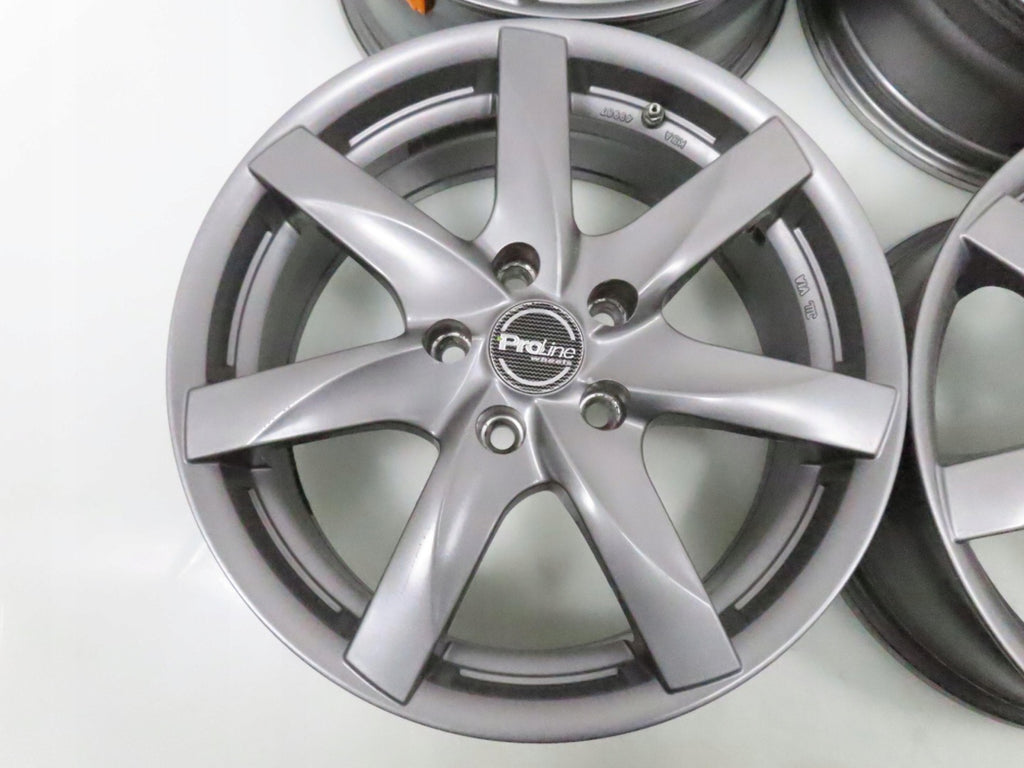 4x Alufelge 17 Zoll 7.0" 5x114.3 45ET Graphit KBA49987 Honda I Rim Wheel FEL3089510927ug