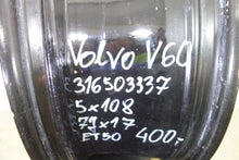 Laden Sie das Bild in den Galerie-Viewer, 1x Alufelge 17 Zoll 7.0&quot; 5x108 50ET Glanz 316503337 Volvo V60 Rim Wheel