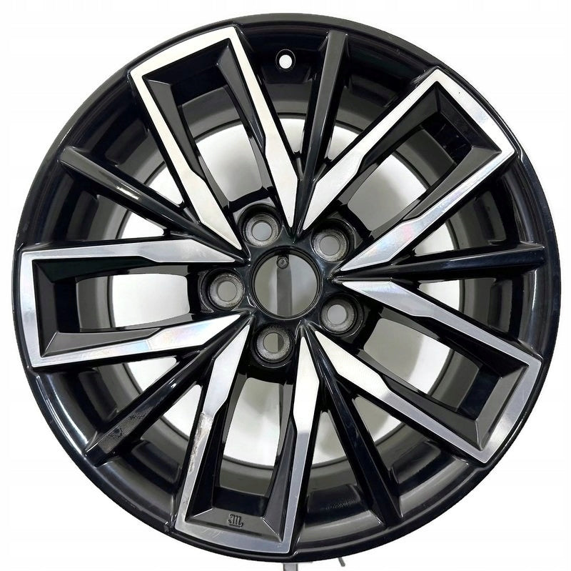 1x Alufelge 17 Zoll 7.5" 5x114.3 40ET Glanz Schwarz PW457-02008 Toyota Corolla FEL9962179197rc