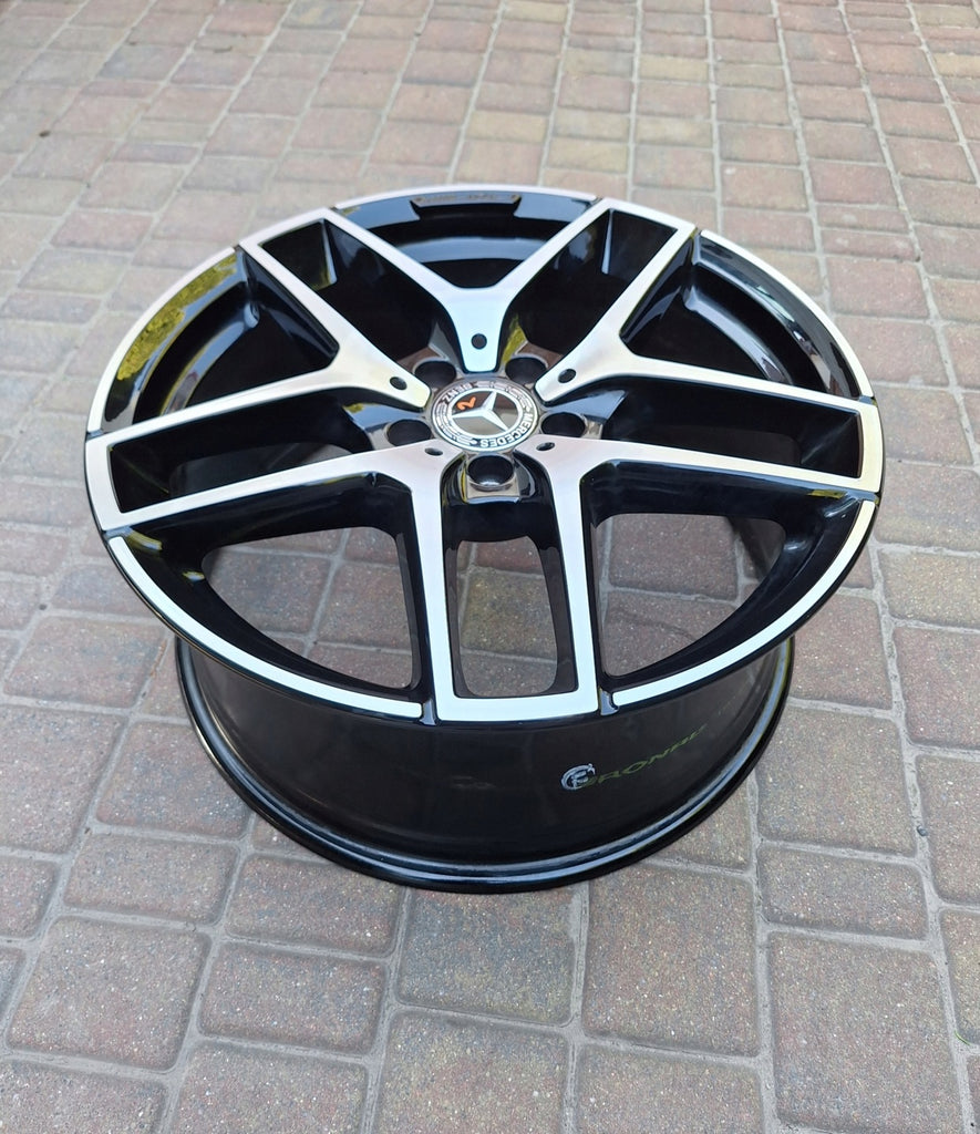 1x Alufelge 19 Zoll 8.0" 5x112 38ET A2534011800 Mercedes-Benz Glc Rim Wheel FEL8917796316bo