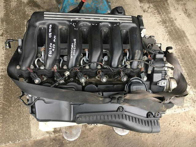 Motor BMW E60 E53 E65 M57TU 2.5 186TKm Diesel Engine Unkomplett