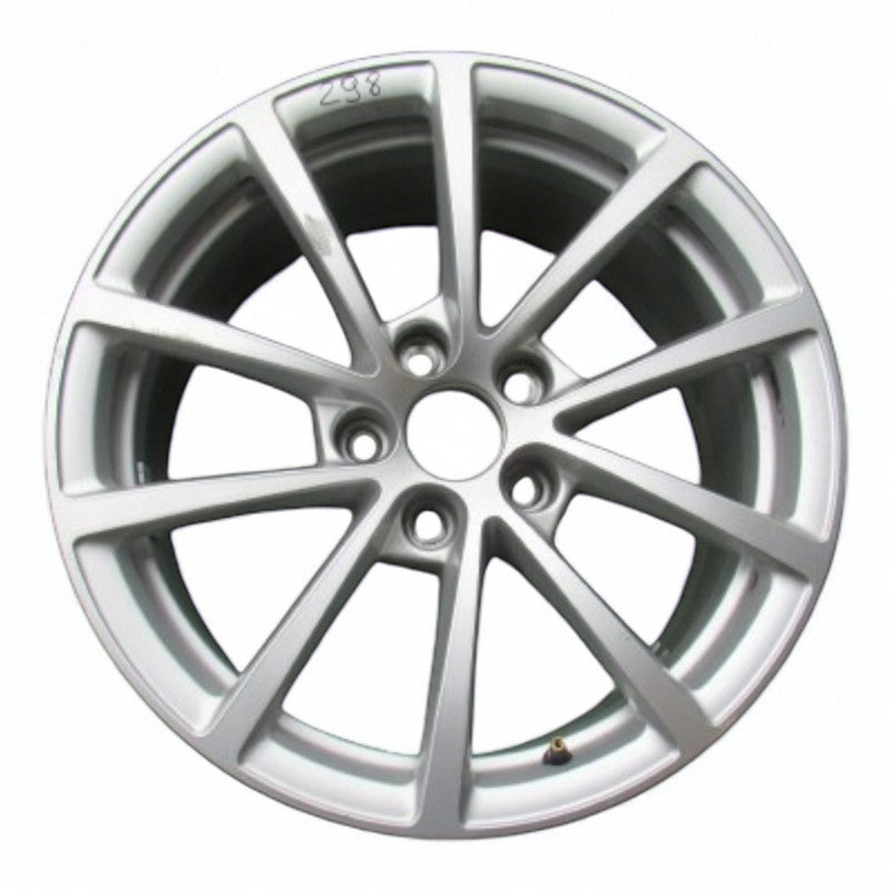 1x Alufelge 17 Zoll 7.5" 5x112 36ET Glanz Silber 4K0601025 Audi A6 C8 B9