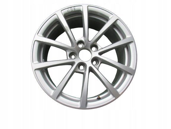 1x Alufelge 17 Zoll 7.5" 5x112 36ET Glanz Silber 4K0601025 Audi A6 C8 B9