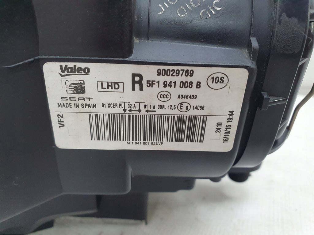 Frontscheinwerfer Seat Leon 5f1 5F1941008B Full LED Rechts Headlight