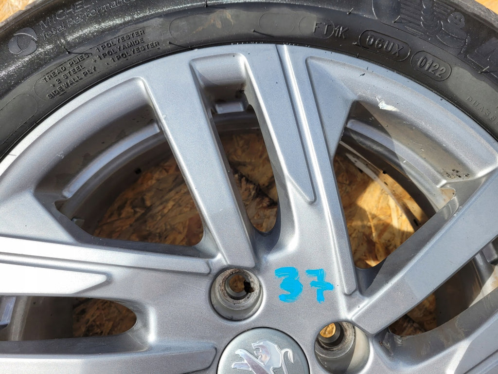 1x Alufelge 16 Zoll 6.5" 4x108 38ET 9825165280 Peugeot Rim Wheel FEL9286527131sa