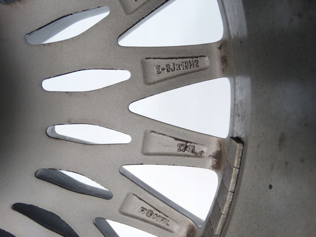 1x Alufelge 18 Zoll 8.0" 5x112 46ET Glanz Graphit 8V0601025BG Audi A3 Mg FEL9535632040ow