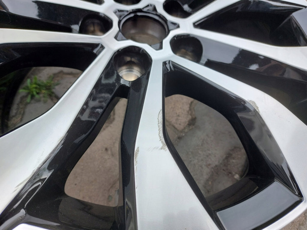 1x Alufelge 17 Zoll 7.0" 5x114.3 43ET Glanz Schwarz 403000483 Renault Kangoo