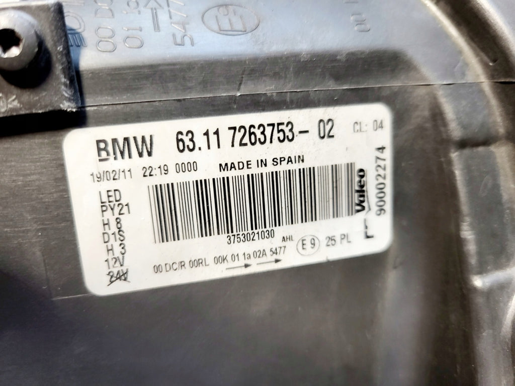 Frontscheinwerfer BMW 1 E87 7263753-02 Links Scheinwerfer Headlight SCH3472188553kz