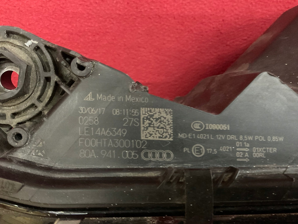 Frontscheinwerfer Audi Q5 80A941005 Xenon Links Scheinwerfer Headlight SCH8165062213ax