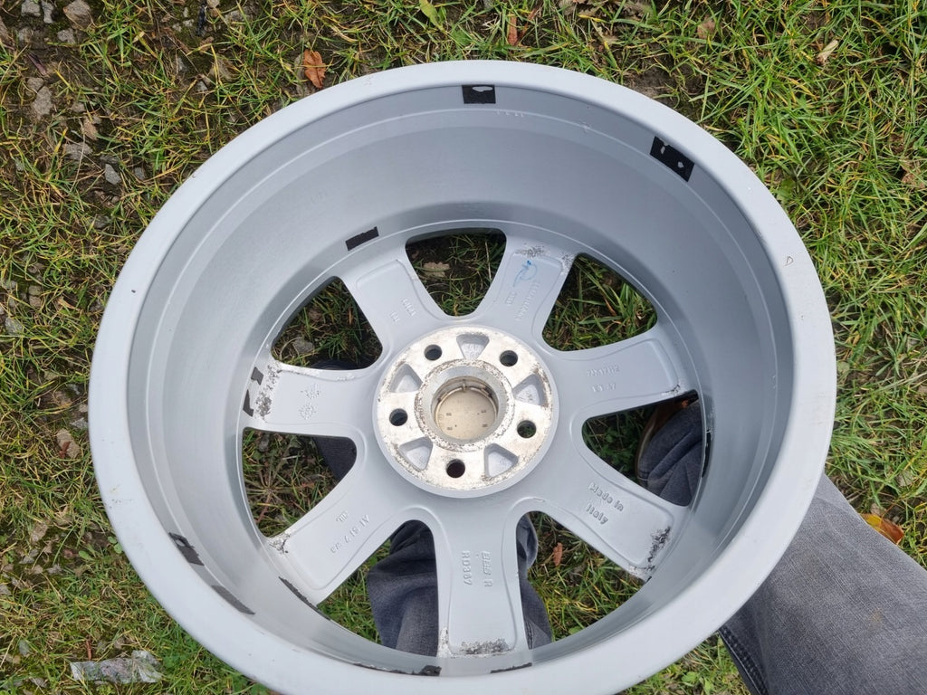 4x Alufelge 17 Zoll 7.0" 5x112 47ET Glanz Silber Audi Tt Rim Wheel FEL2404622465jp