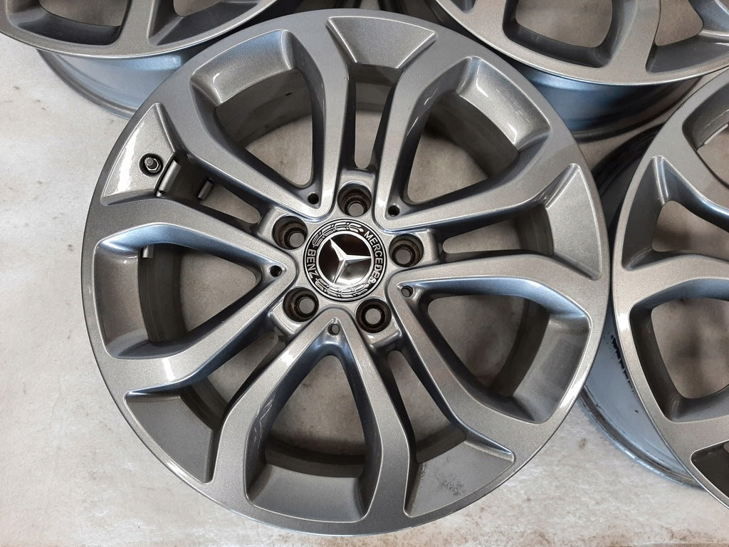 4x Alufelge 17 Zoll 7.0" 5x112 48 5ET A2054010200 Mercedes-Benz W205 Rim Wheel FEL8109283432db