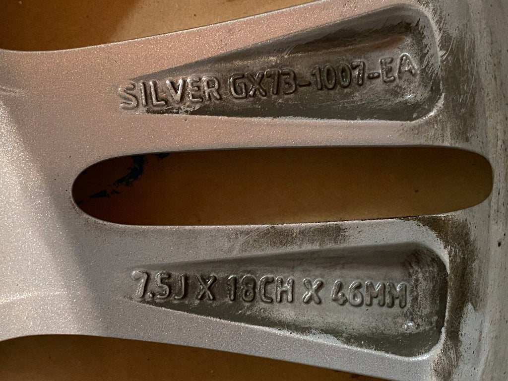 1x Alufelge 18 Zoll 7.5" 5x108 46ET GX73-1007-EA Jaguar Xe Rim Wheel