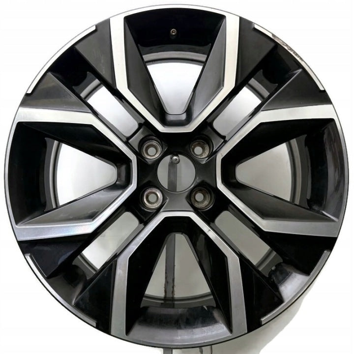 1x Alufelge 18 Zoll 6.5" 4x108 26ET Glanz Schwarz 9833485080 Citroën I Rim Wheel FEL2825158833vg