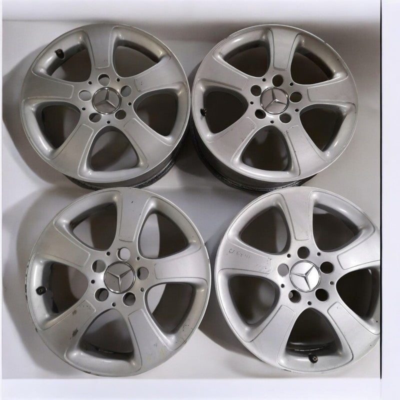 4x Alufelge 16 Zoll 6.0" 5x112 A1694011002 Mercedes-Benz Rim Wheel