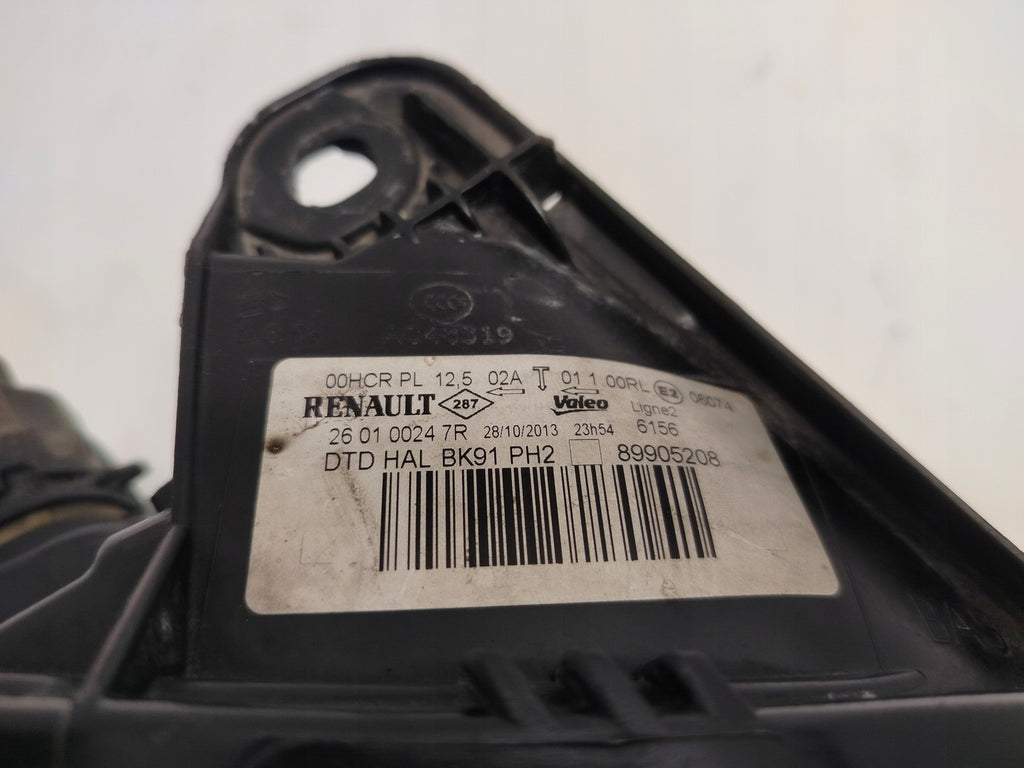 Frontscheinwerfer Renault Laguna III 260100247R Rechts Scheinwerfer Headlight SCH6988250210qz