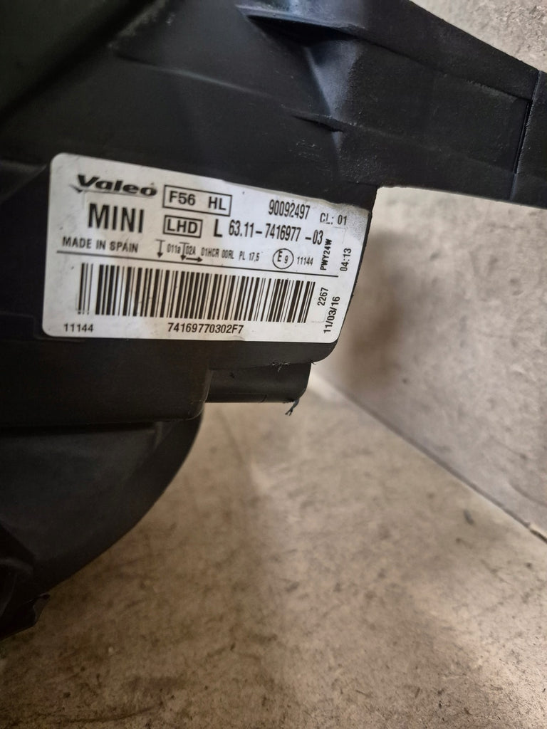 Frontscheinwerfer Mini F56 7416977 Full LED Links Scheinwerfer Headlight