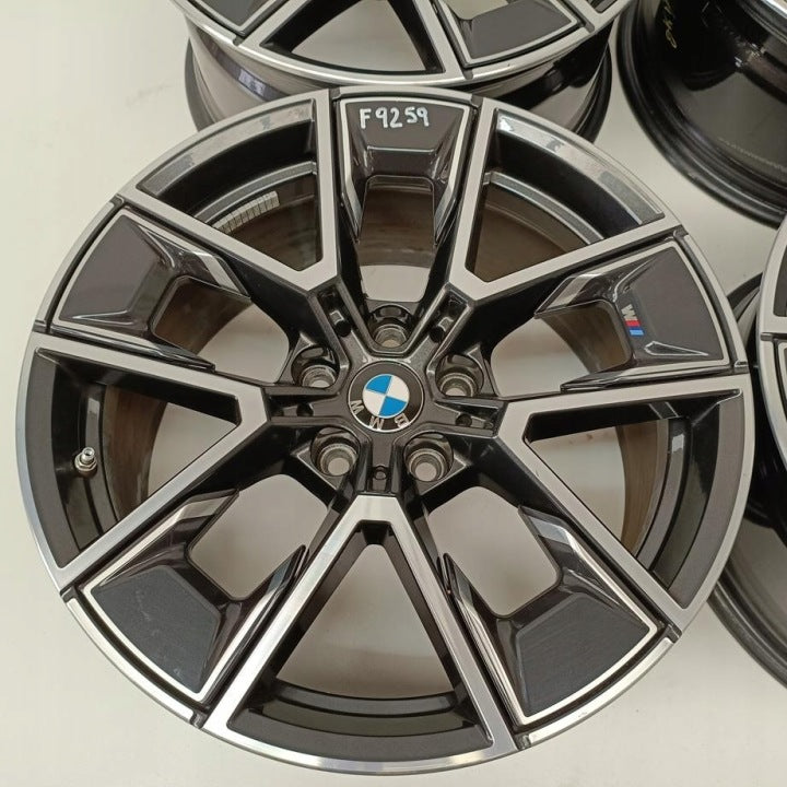 4x Alufelge 18 Zoll 8.5" 5x112 36ET Glanz Grau 8747286 BMW 3 G20 4 G26 Rim Wheel FEL8464745698gd