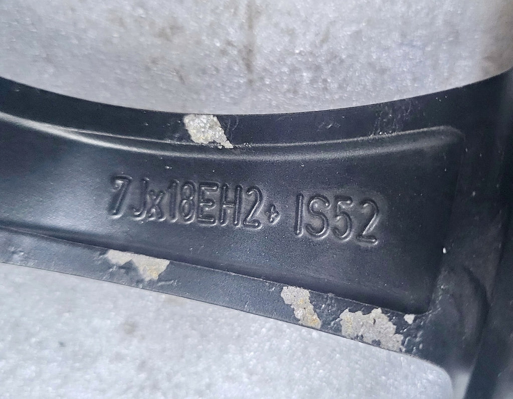 1x Alufelge 18 Zoll 7.0" 4x100 52ET Matt 6778428 Mini R56 R50 R53 R58 Rim Wheel