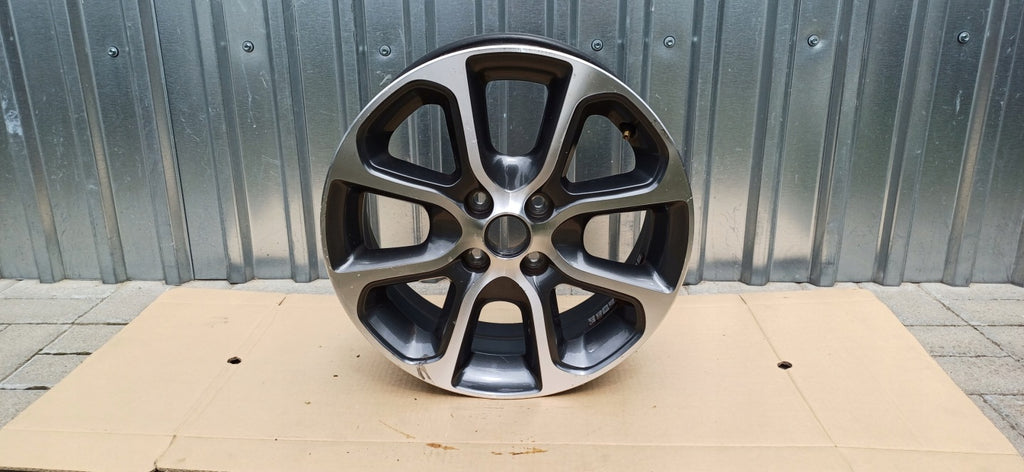 1x Alufelge 16 Zoll 6.5" 4x100 51ET Glanz Graphit 52910-G6400 Kia Picanto Mg FEL4448878360at