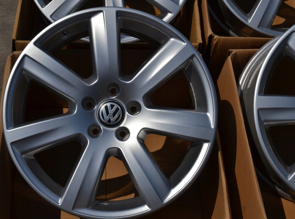 4x Alufelge 18 Zoll 7.5" 5x112 40ET 601025AM VW Passat Tiguan Phaeton Rim Wheel