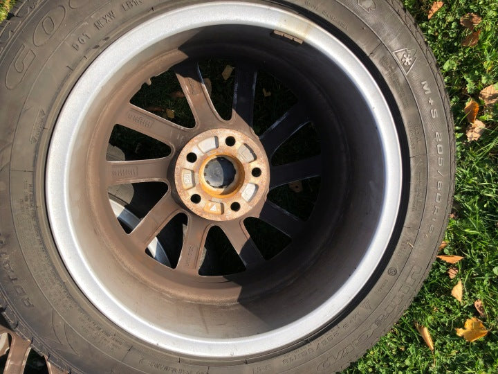 4x Alufelge 16 Zoll 7.0" 5x112 52ET BMW 2 Rim Wheel FEL6127858248zm