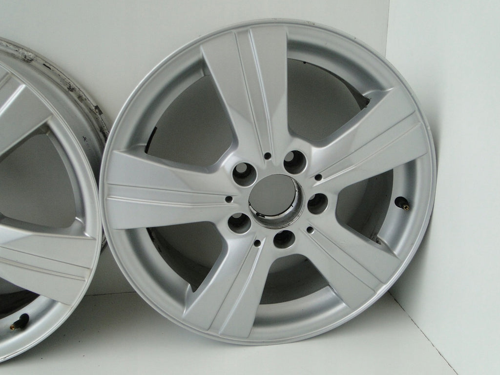 4x Alufelge 16 Zoll 7.0" 5x112 37ET Silber A1694012202 Mercedes-Benz Rim Wheel