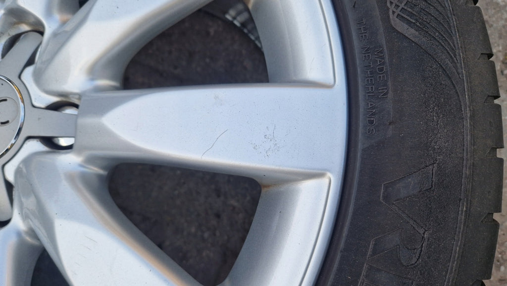 4x Alufelge 17 Zoll 8.0" 5x112 47ET Glanz Silber 8K0601025C Audi A4 B8 Rim Wheel FEL9181495276kf
