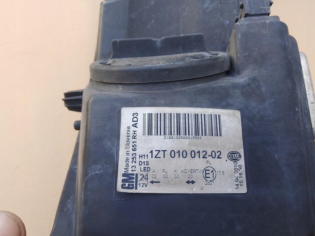 Frontscheinwerfer Opel Astra J 13253651 Xenon Rechts Scheinwerfer Headlight SCH6750399223da