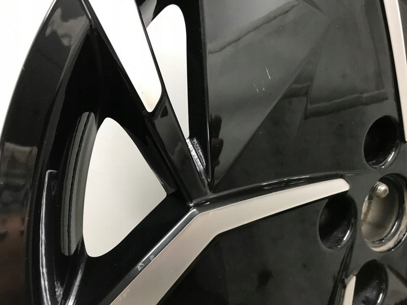 1x Alufelge 19 Zoll 7.5" 5x114.3 49 5ET Glanz Schwarz 52910-G1130 Hyundai Ioniq FEL3448284319wf