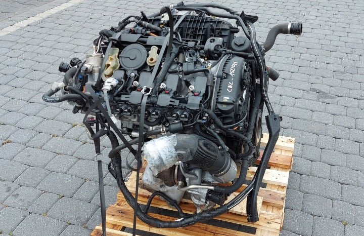 Motor Audi A5 A4 CNC 2.0 FSI 150TKm Benzin Engine Komplett MOT6231998493lc