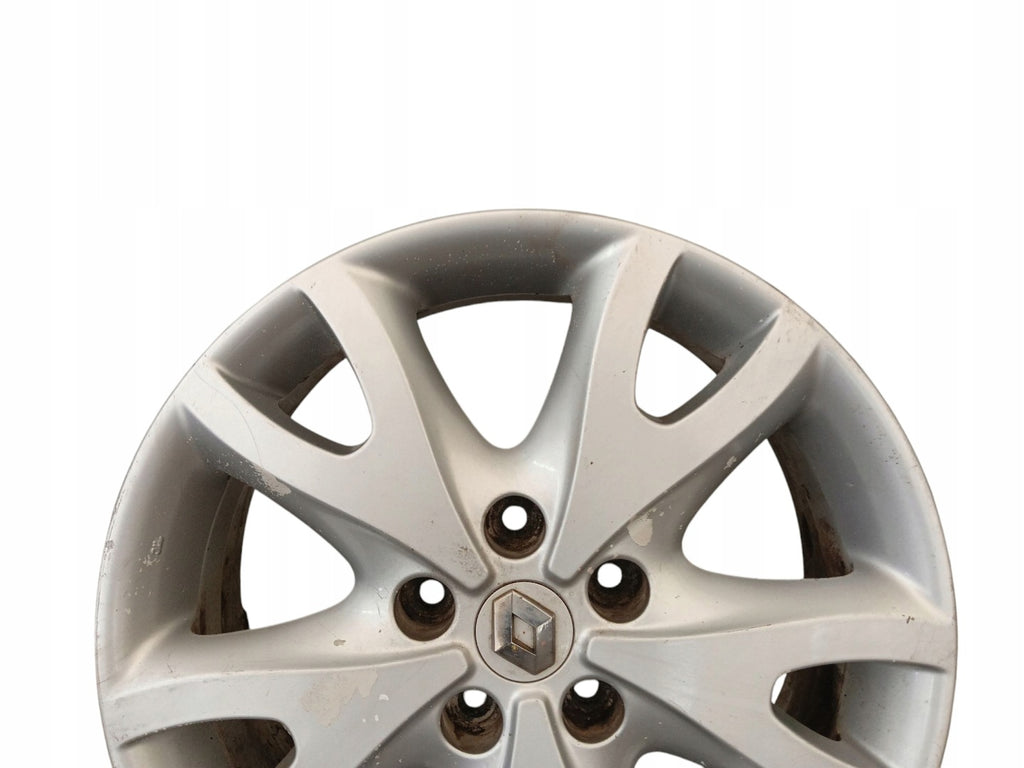1x Alufelge 17 Zoll 6.5" 5x114.3 40ET Glanz Silber 40300JY02B Renault Koleos I FEL5847545376xe