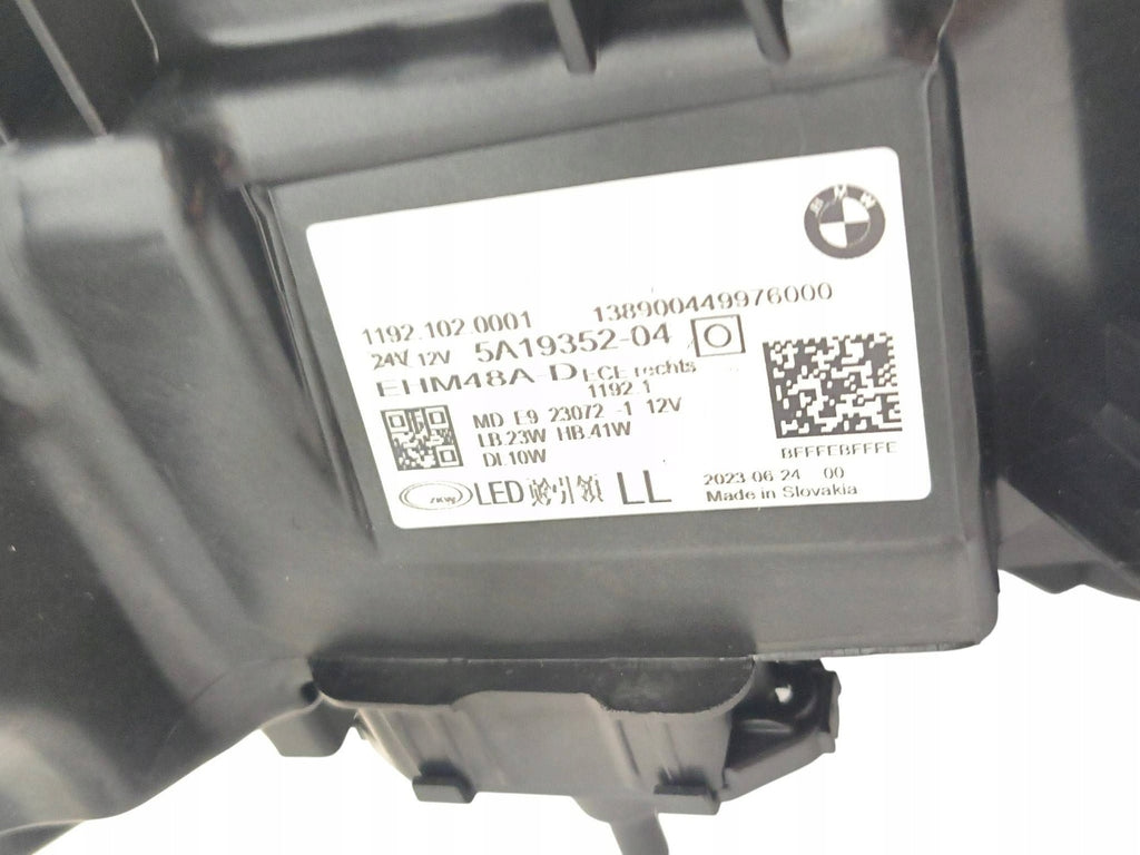 Frontscheinwerfer BMW 4 G22 G23 G26 5A19352-04 5A19351-04 Full LED Ein Satz SCH6359502046ar