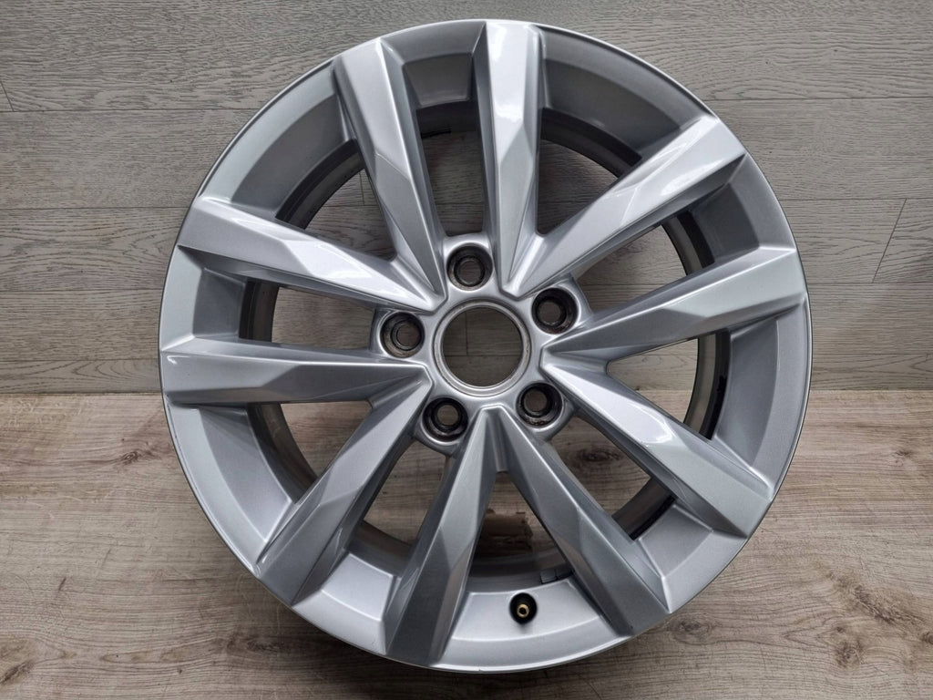 1x Alufelge 16 Zoll 6.5" 5x112 48ET Glanz Silber 5TA601025 VW Touran Rim Wheel FEL8905228640ht
