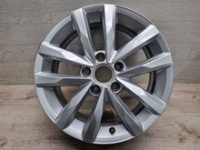 Load image into Gallery viewer, 1x Alufelge 16 Zoll 6.5" 5x112 48ET Glanz Silber 5TA601025 VW Touran Rim Wheel FEL8905228640ht