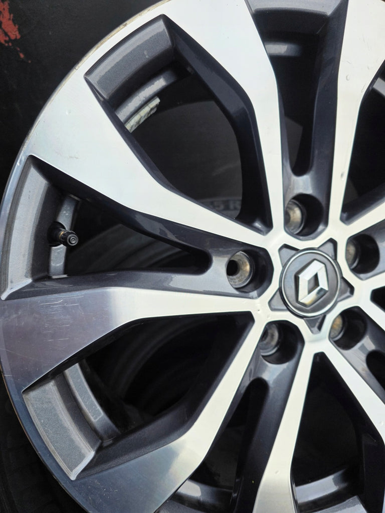 1x Alufelge 17 Zoll 7.0" 4x114.3 43ET Glanz Silber 403007202R Renault Megane 1 FEL7207848719mh
