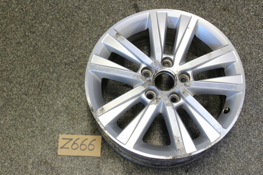 1x Alufelge 16 Zoll 6.5" 5x112 50ET Glanz Silber 5K0601025AE VW Golf VI Touran