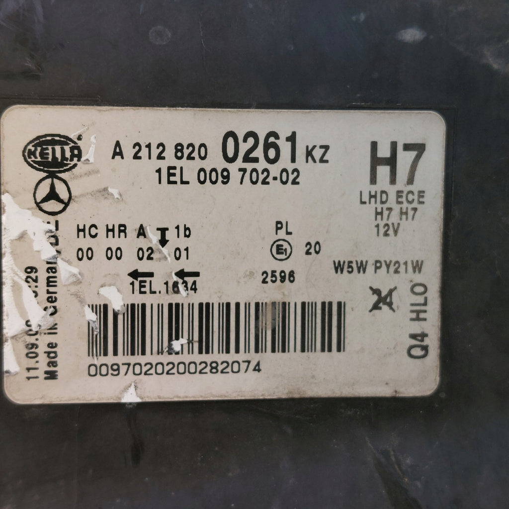 Frontscheinwerfer Mercedes-Benz W212 A2128200261 1EL009702 Rechts Headlight SCH6587247655ed