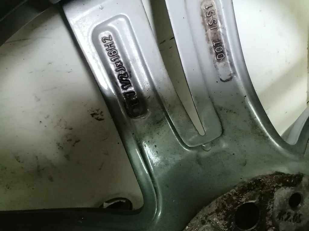 1x Alufelge 18 Zoll 7.5" 5x112 51ET 7850456 BMW X1 Rim Wheel